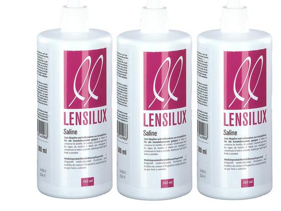 Lensilux Saline 3 x 360ml